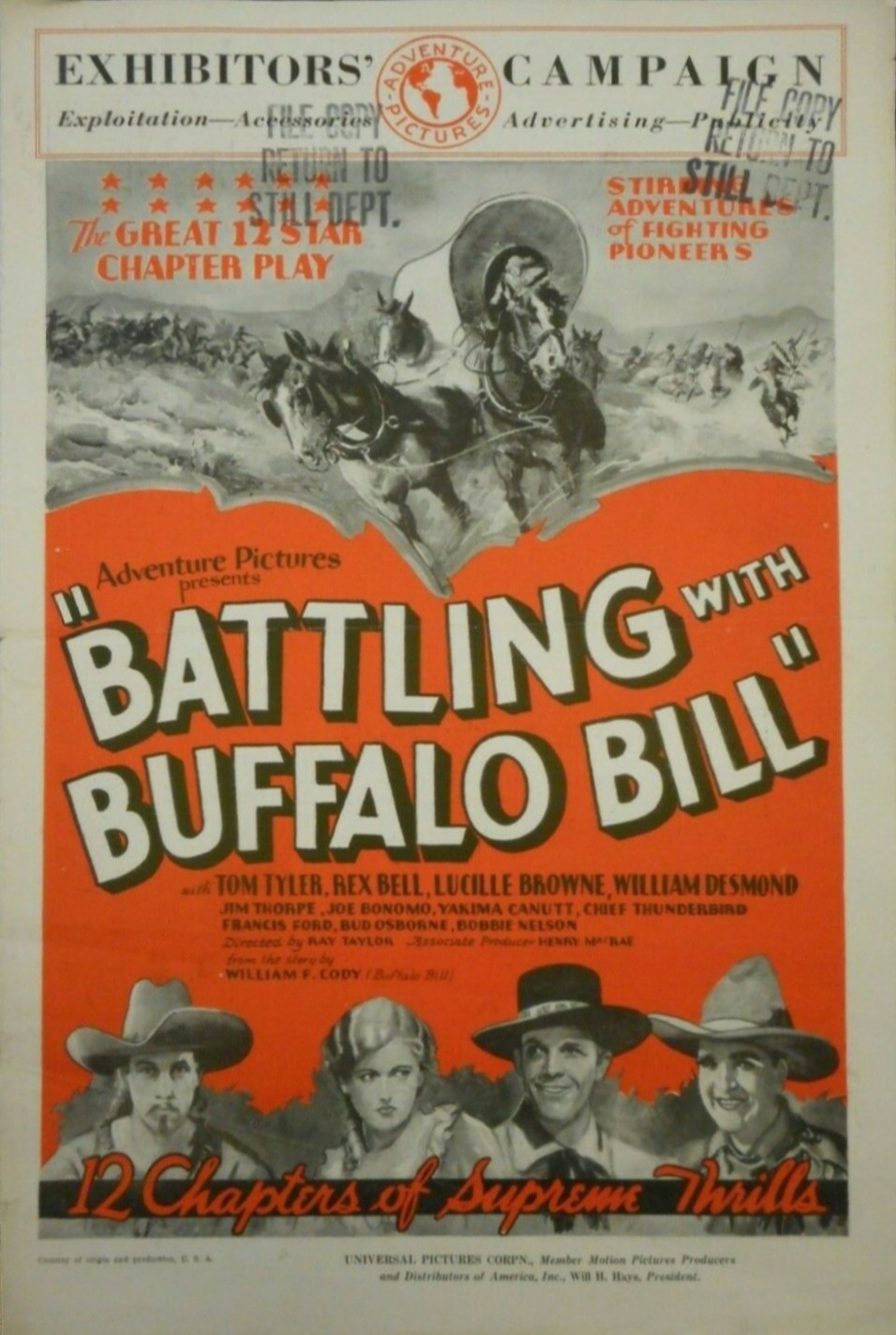 Battling with Buffalo Bill presskit