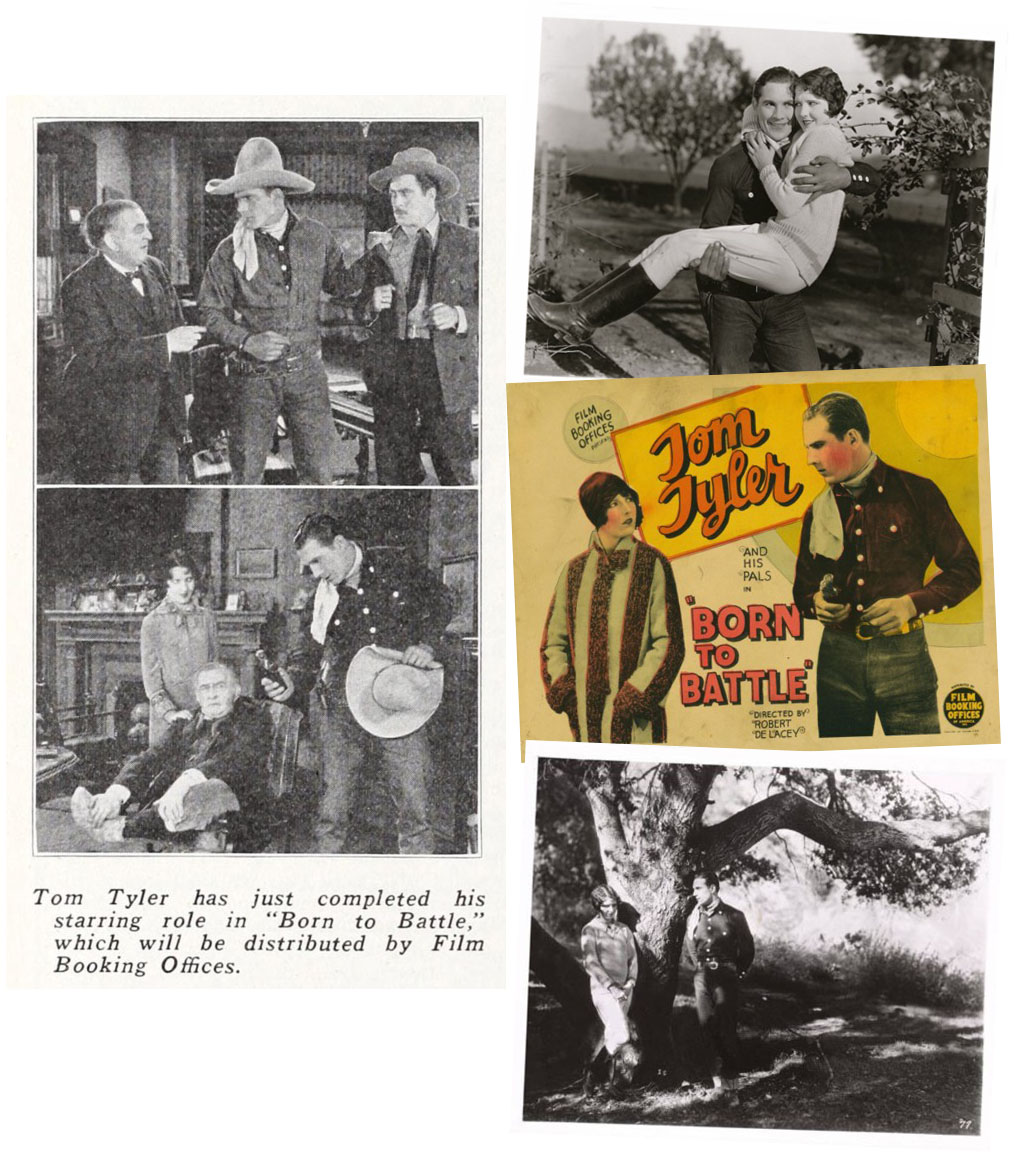 Born to Battle 1926 film stills and lobby card