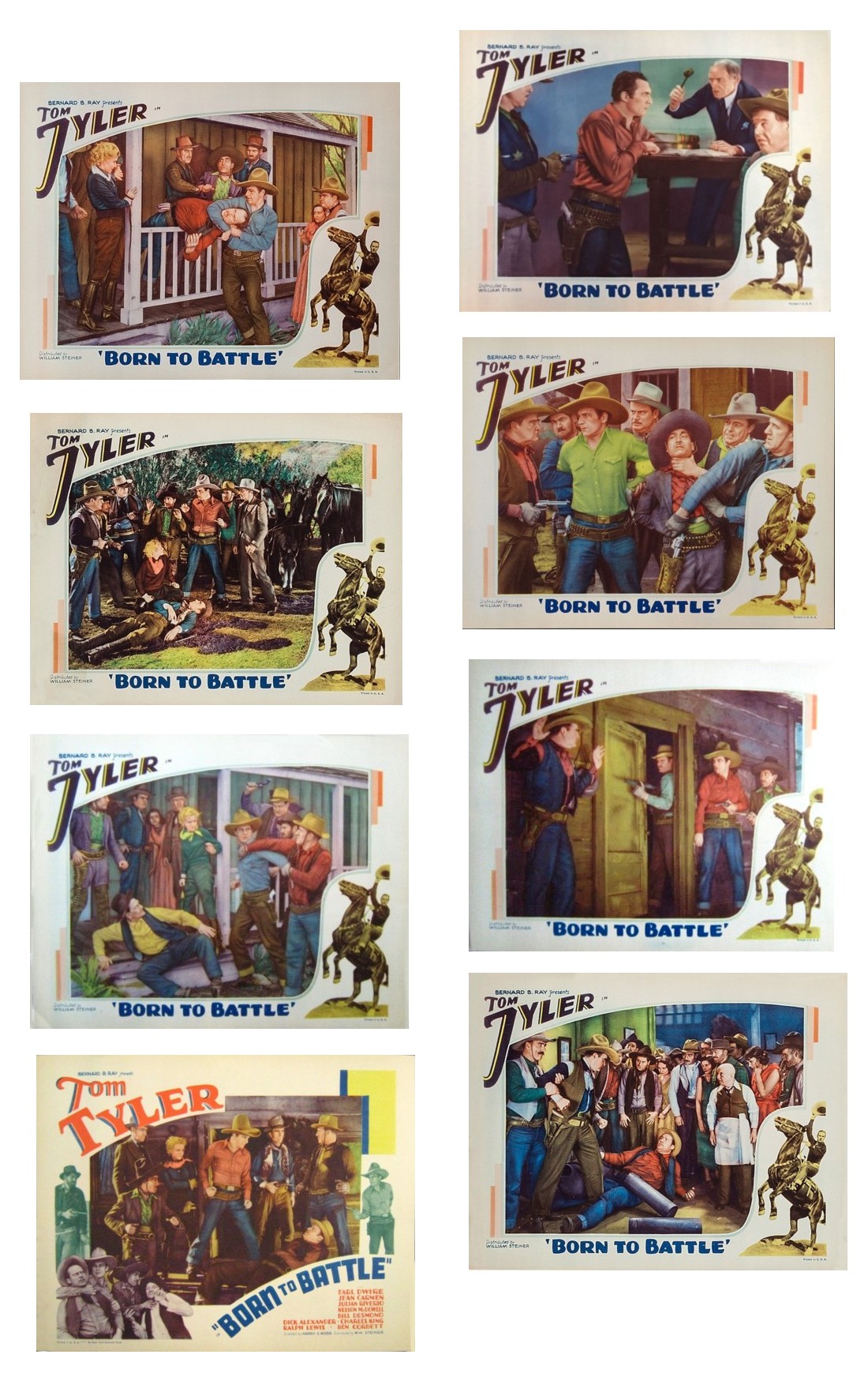 Born to Battle lobby cards