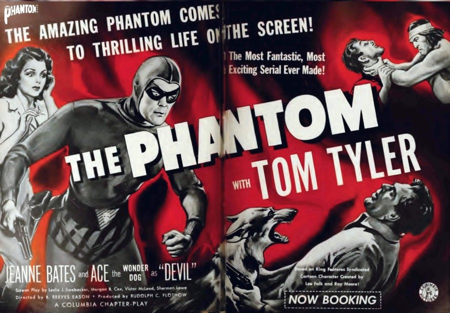 The Phantom two-page spread