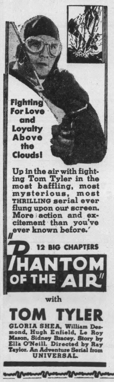 The Phantom of the Air cinema ad