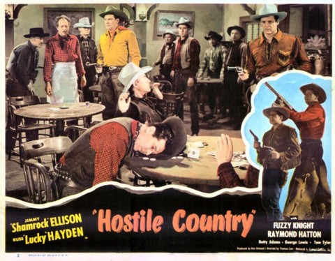 Hostile Country lobby card