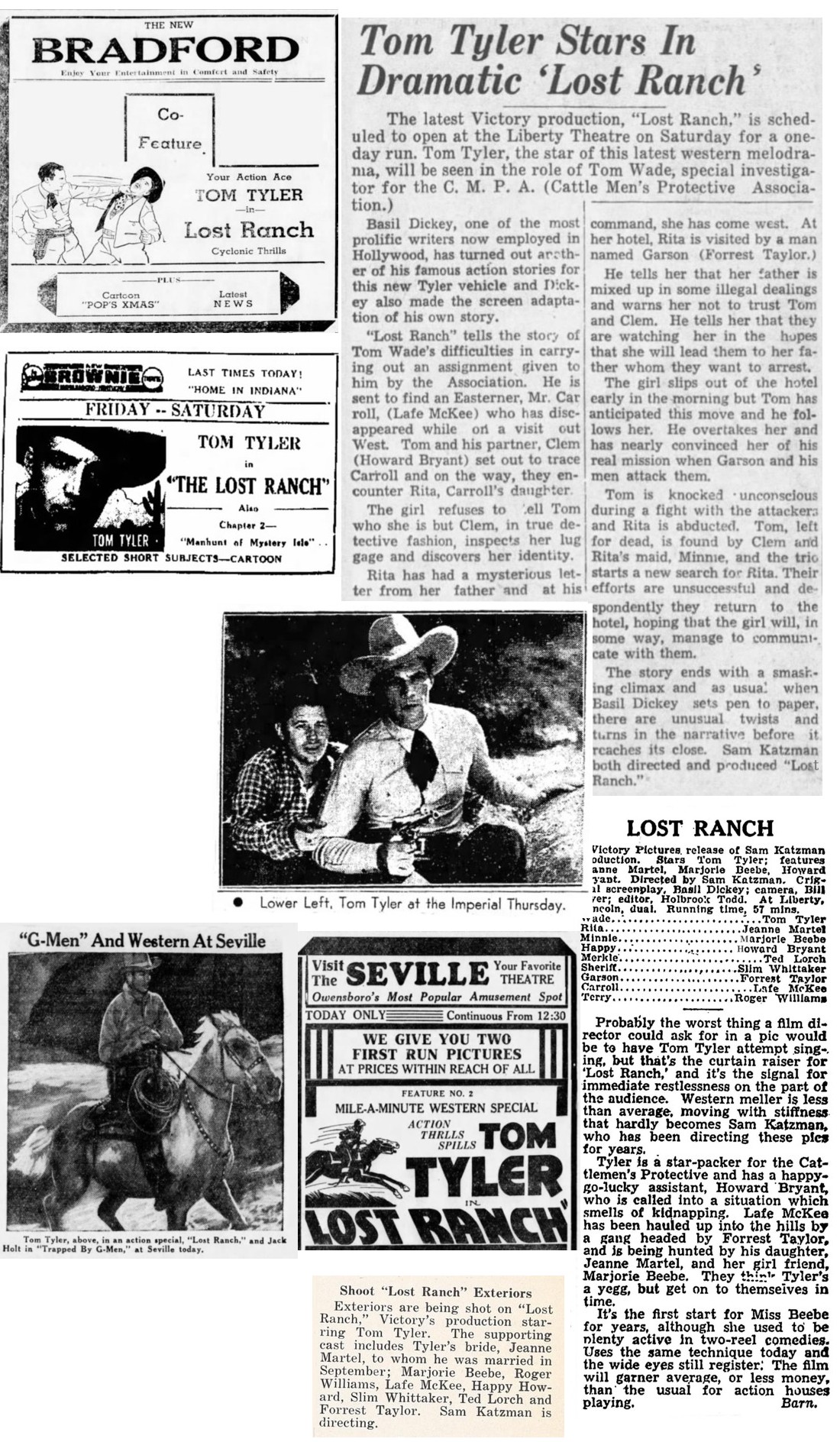 Lost Ranch film reviews cinema ads