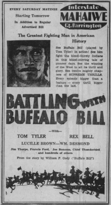 Battling with Buffalo Bill cinema ad
