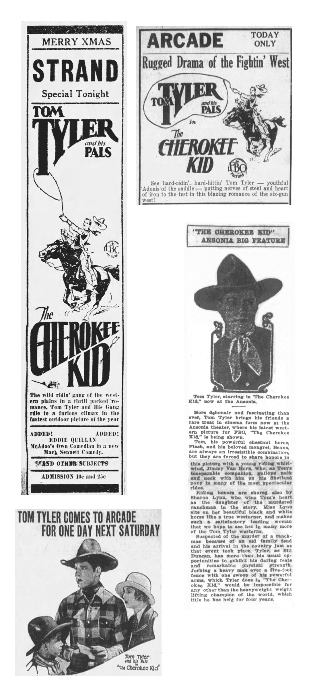 The Cherokee Kid cinema ads film reviews
