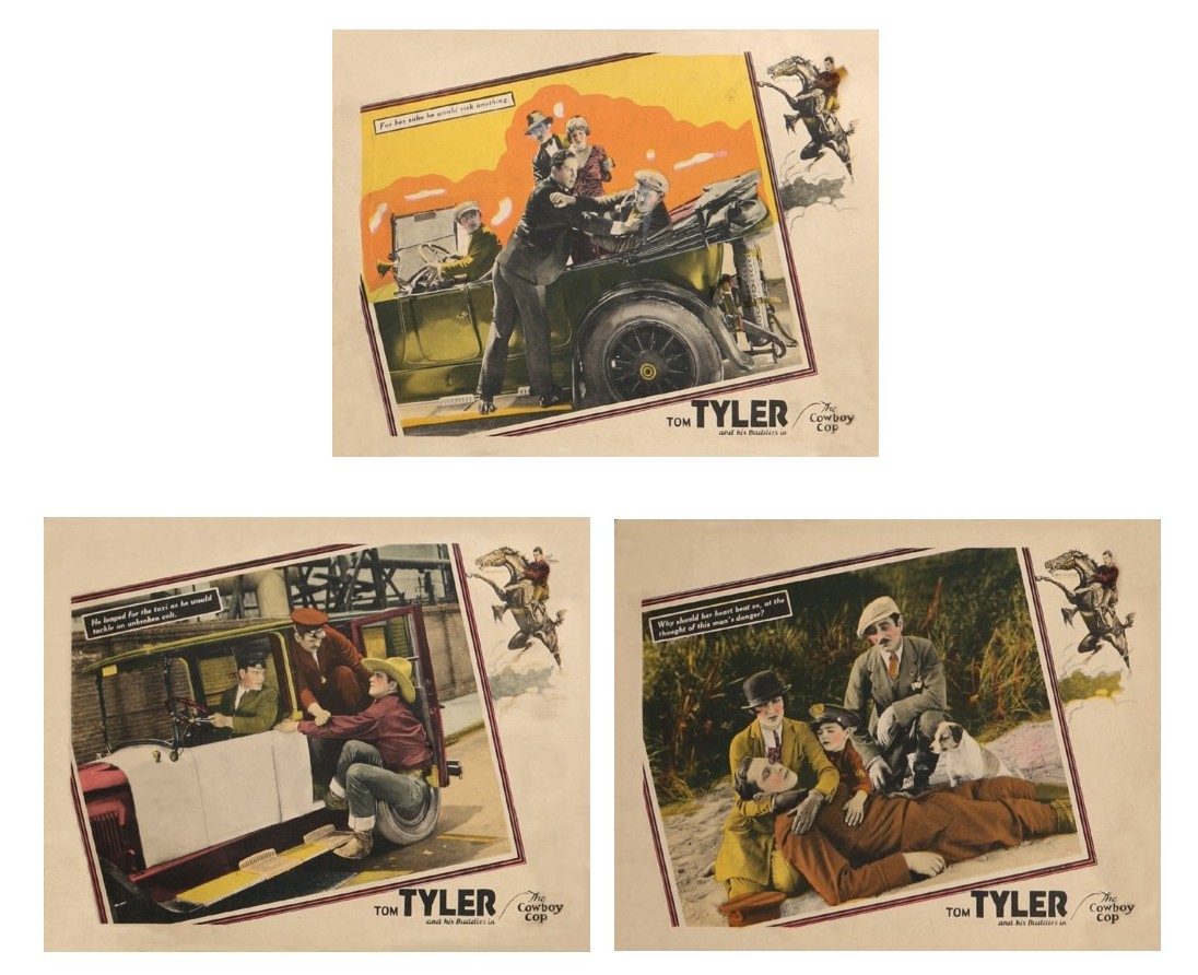 The Cowboy Cop lobby cards