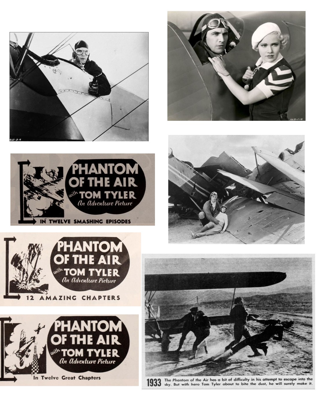 The Phantom of the Air film reviews cinema ads