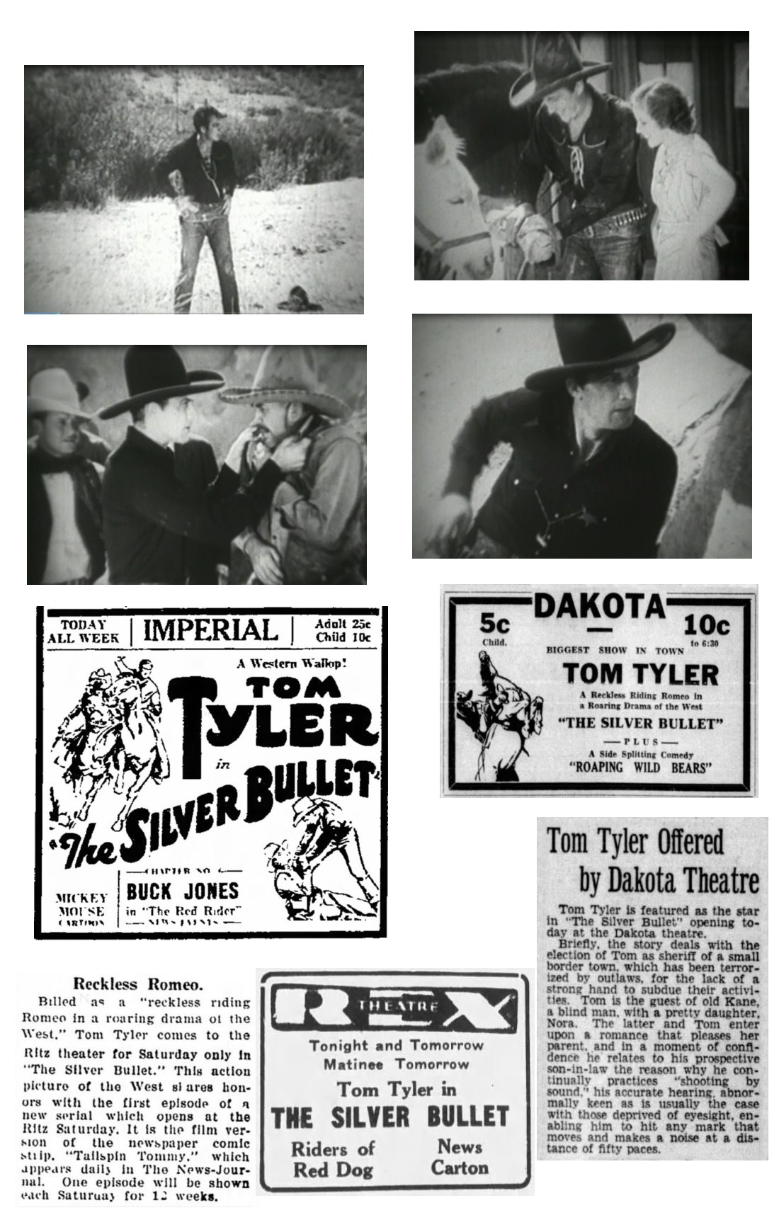 The Silver Bullet screencaps cinema ads film reviews
