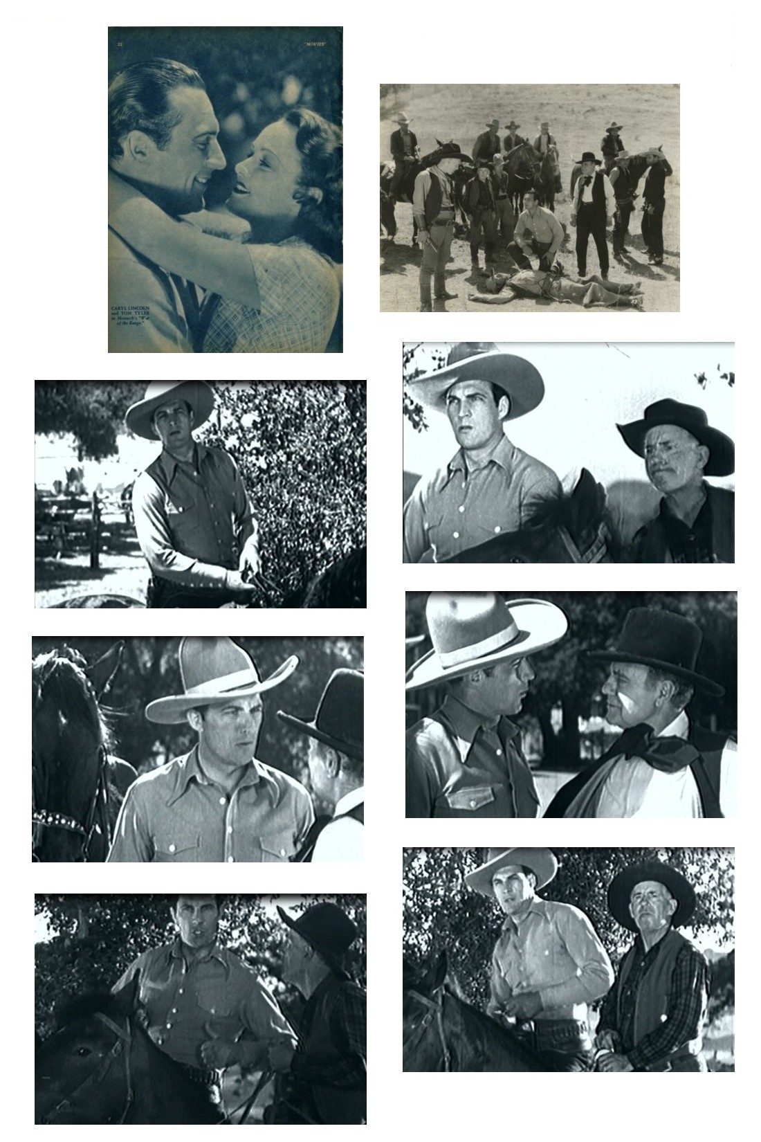 War of the Range lobby cards film still screencaps photo