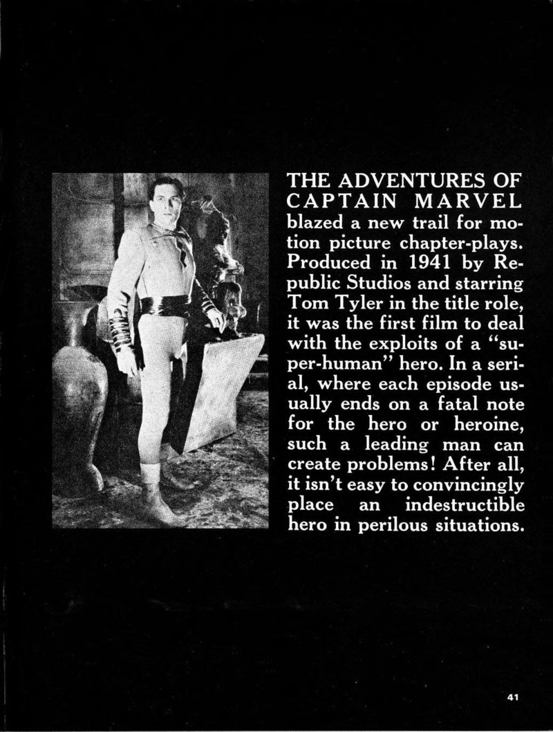 Adventures of Captain Marvel On the Screen article