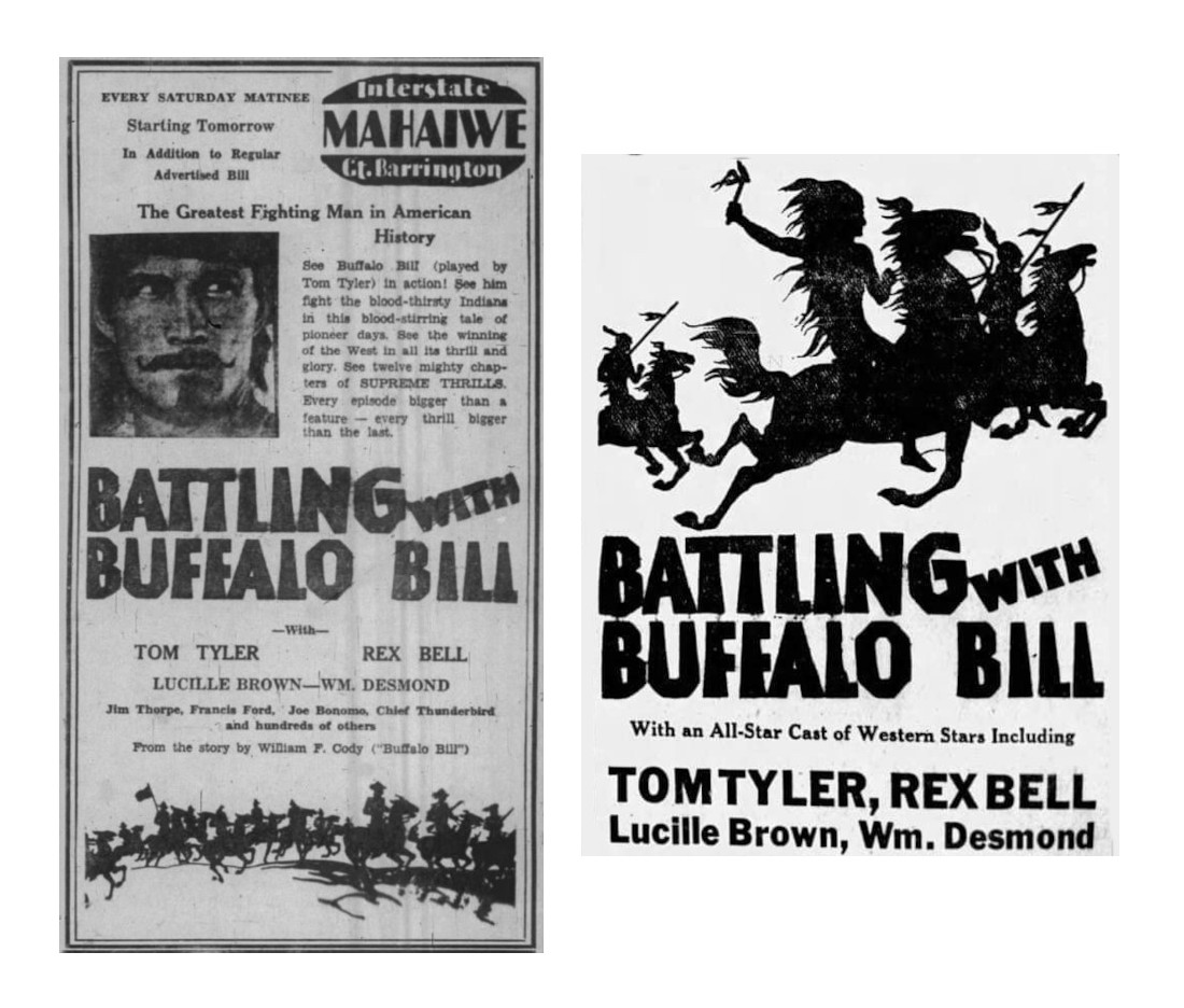 Battling with Buffalo Bill cinema ads